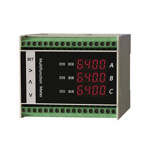 3PH DIN Rail Mounting Multifunctional Meter